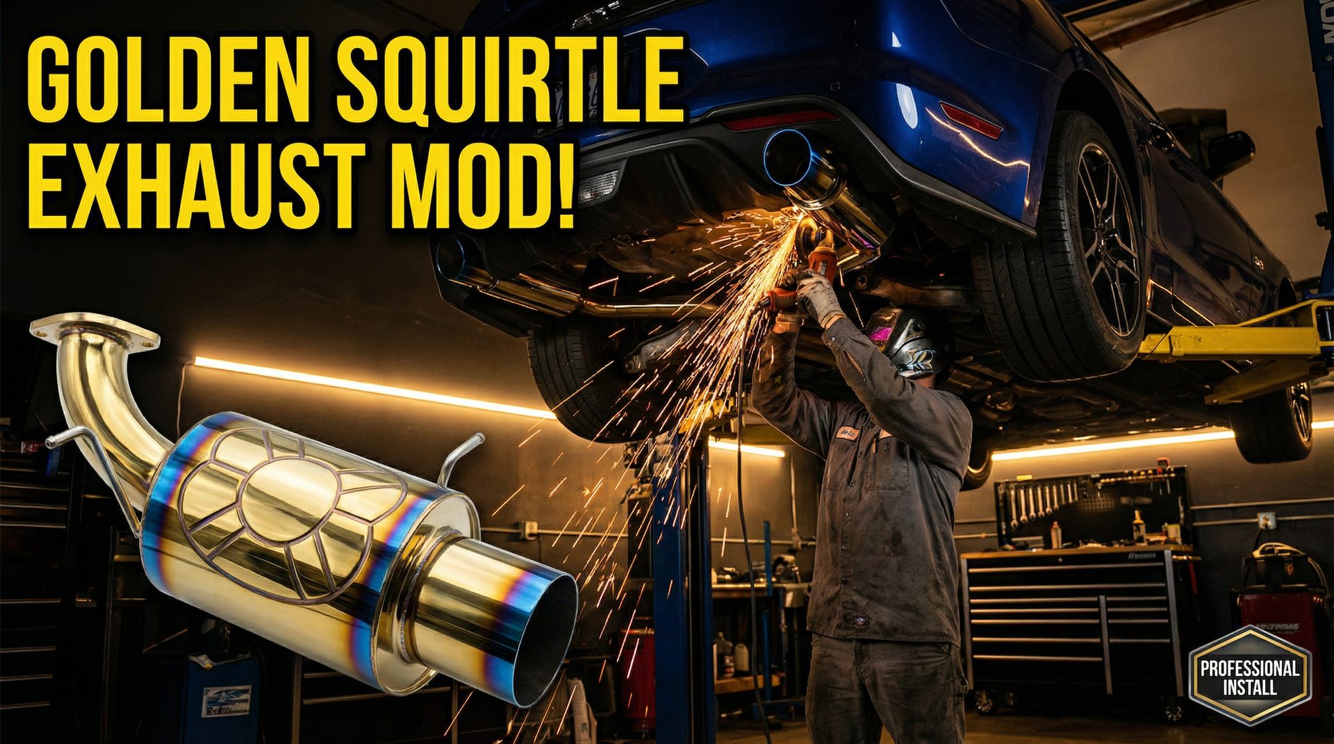 海角改装视频：排气系统改装视频